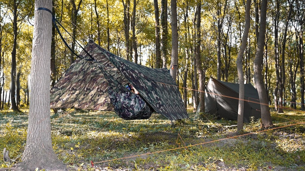 The perfect hammock gear for camouflage camping! – Onewind® Outdoors
