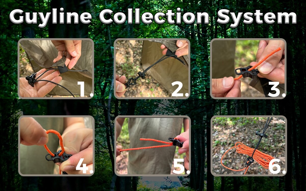 Onewind Tarp Guyline Collection System: A Smart Solution for Campers