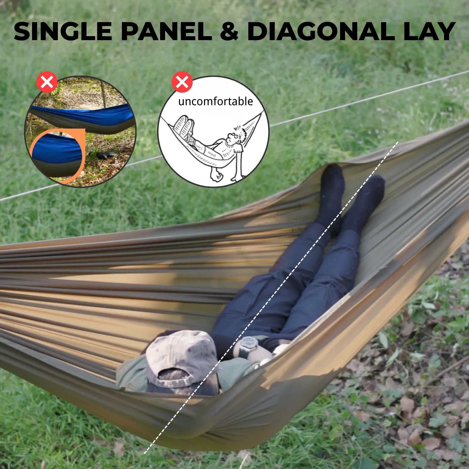 11ft Ultralight Camping Hammock