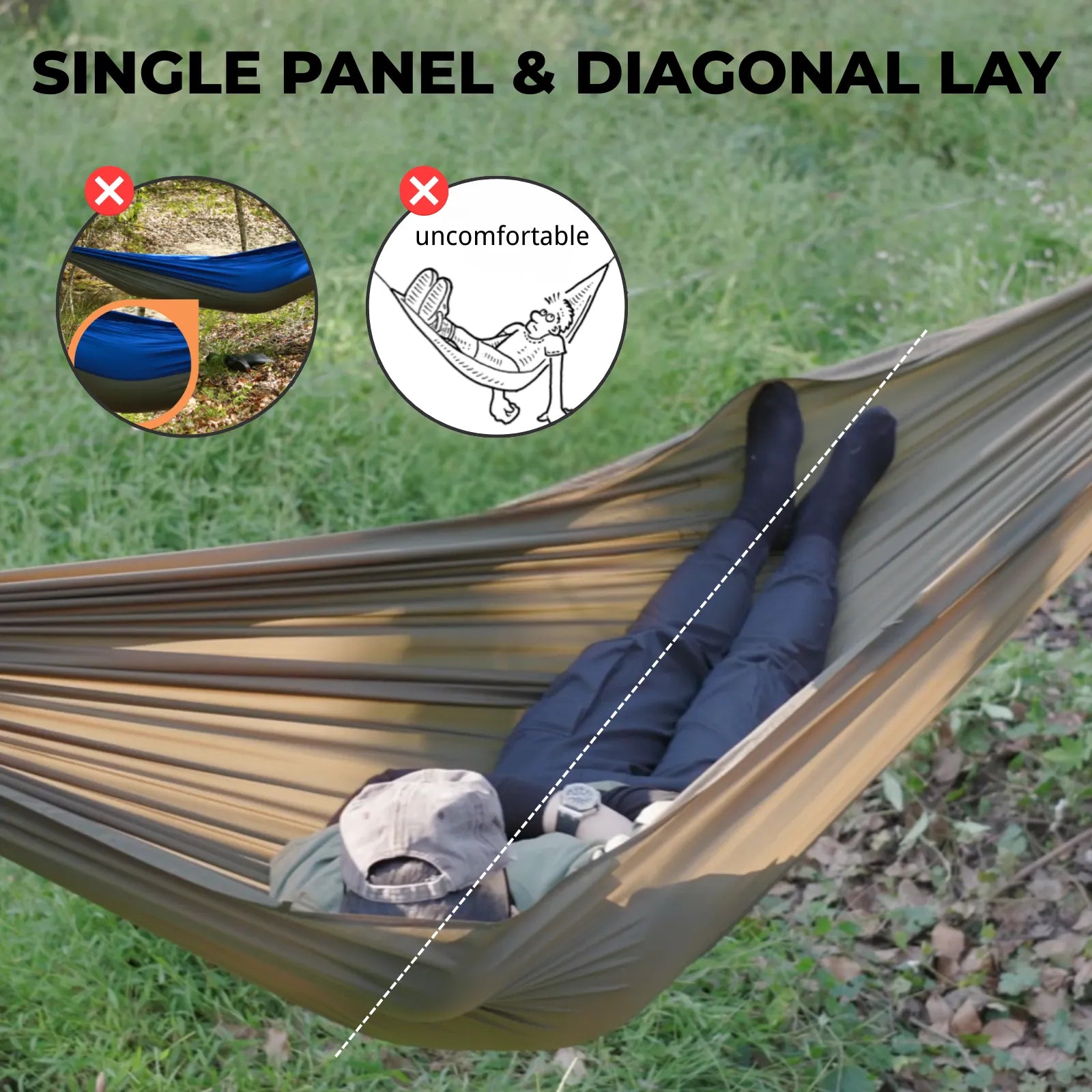 11ft Ultralight Camping Hammock