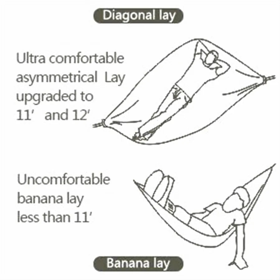 11ft Ultralight Camping Hammock