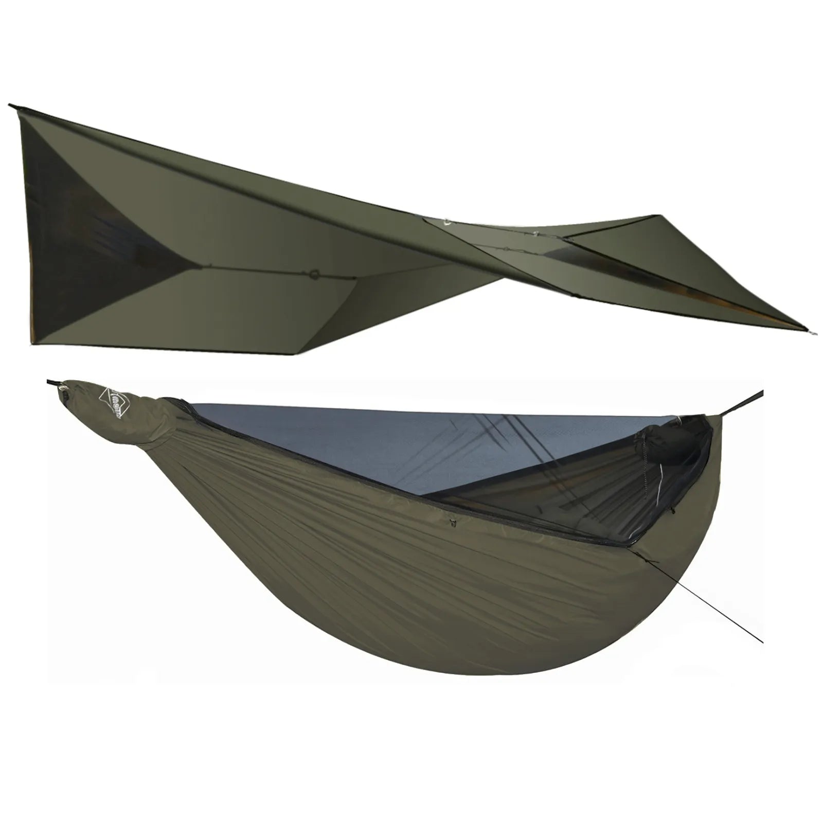 Onewind Hammock with Rain Fly & Tarp | Ultralight Camping System