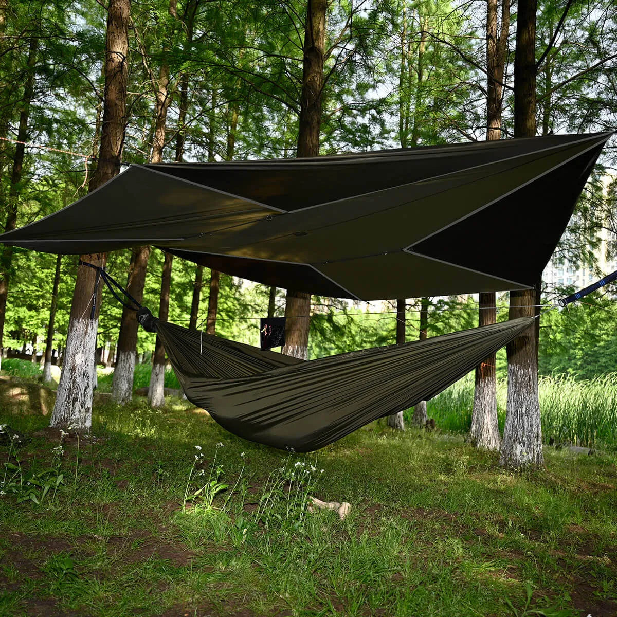11' Camping Hammock with 12' Tarp Bundle
