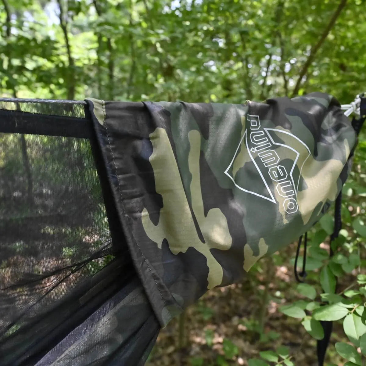 Hamaca doble de camuflaje de bosque Aerie 11'