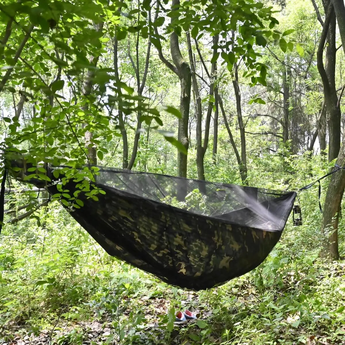 Hamaca doble de camuflaje de bosque Aerie 11'