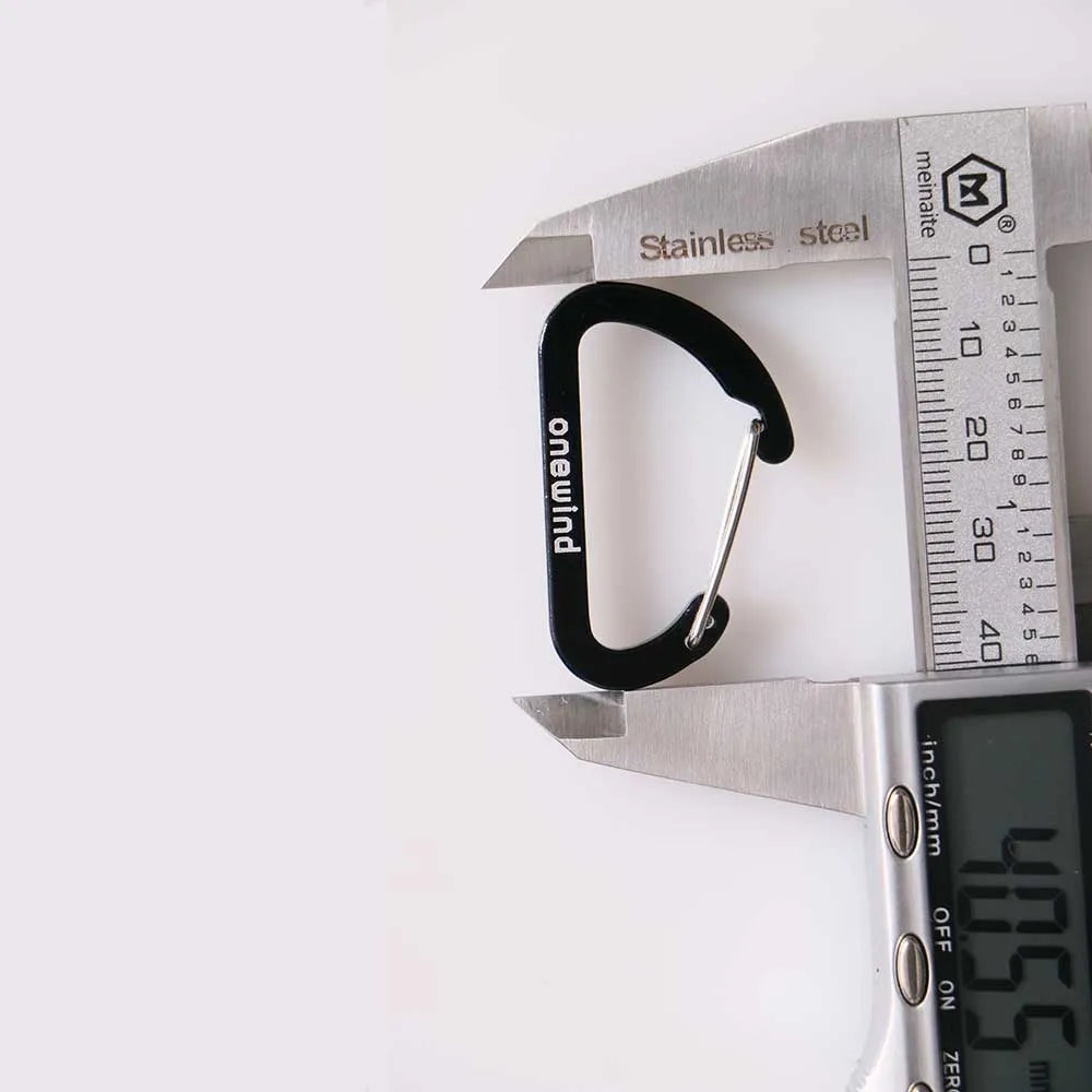Aluminum Carabiner Quickdraws - 10PCS
