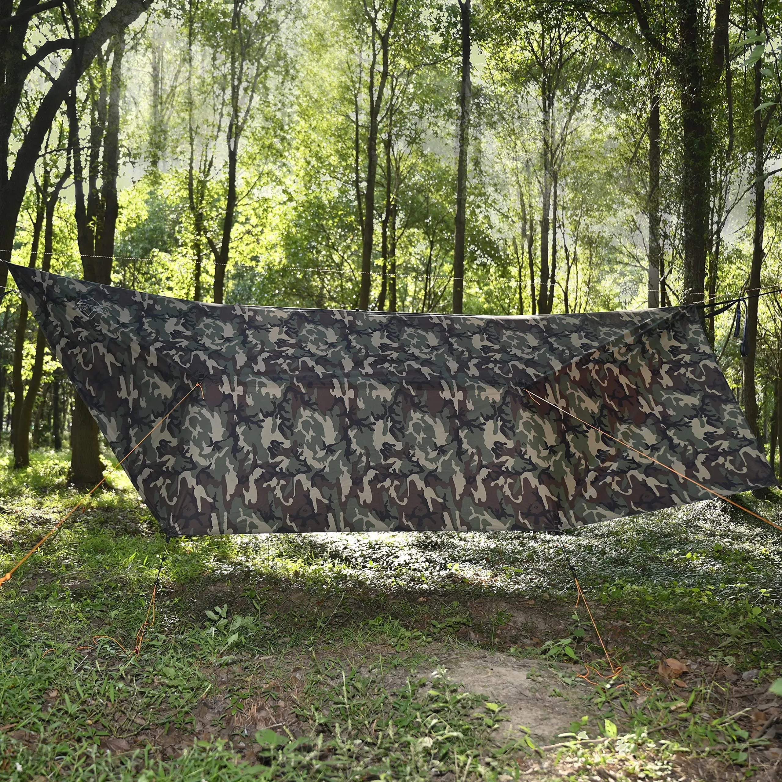 Billow Hammock Camo Tarp Shelter 12'