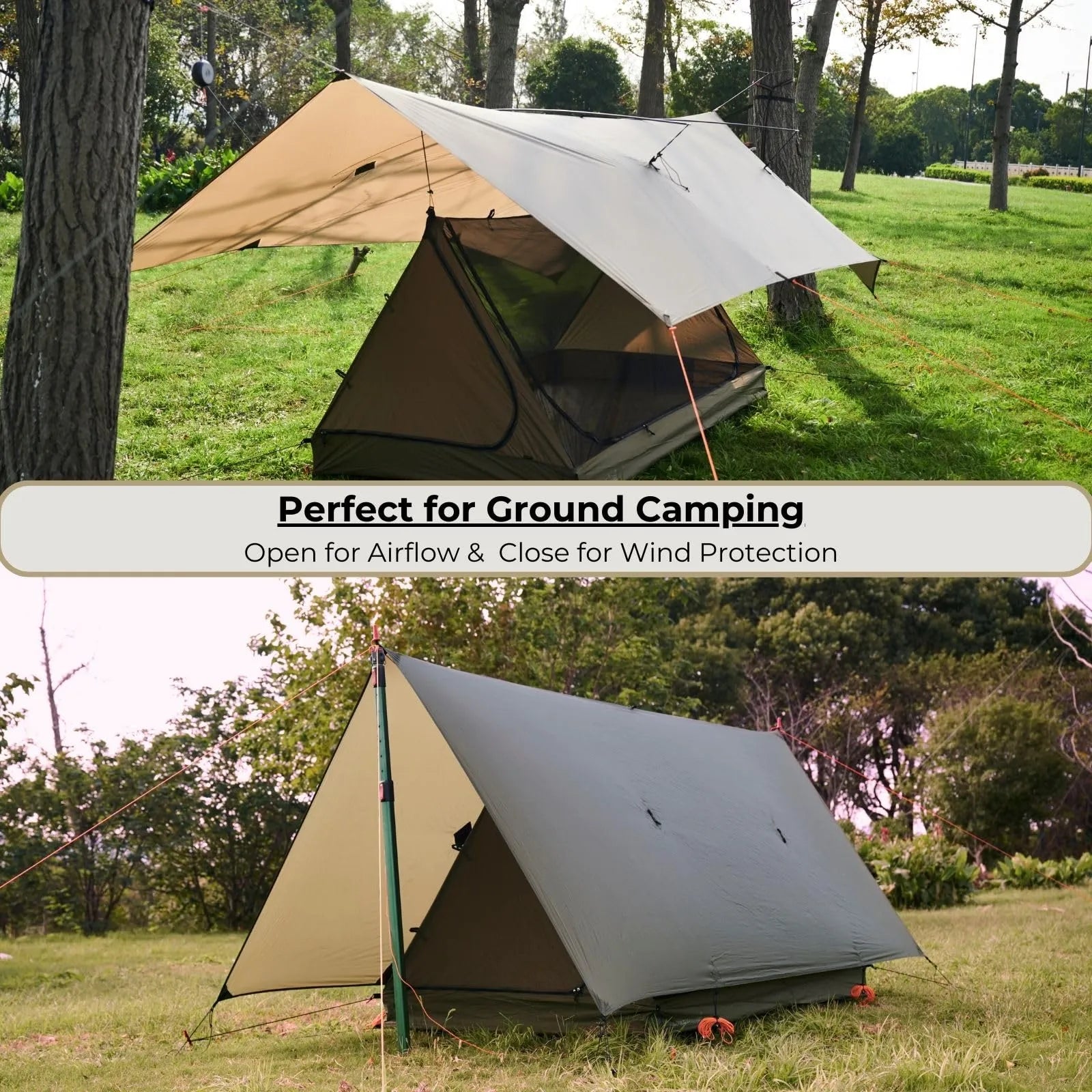 Billow Ultralight Hammock Tarp Shelter 12'