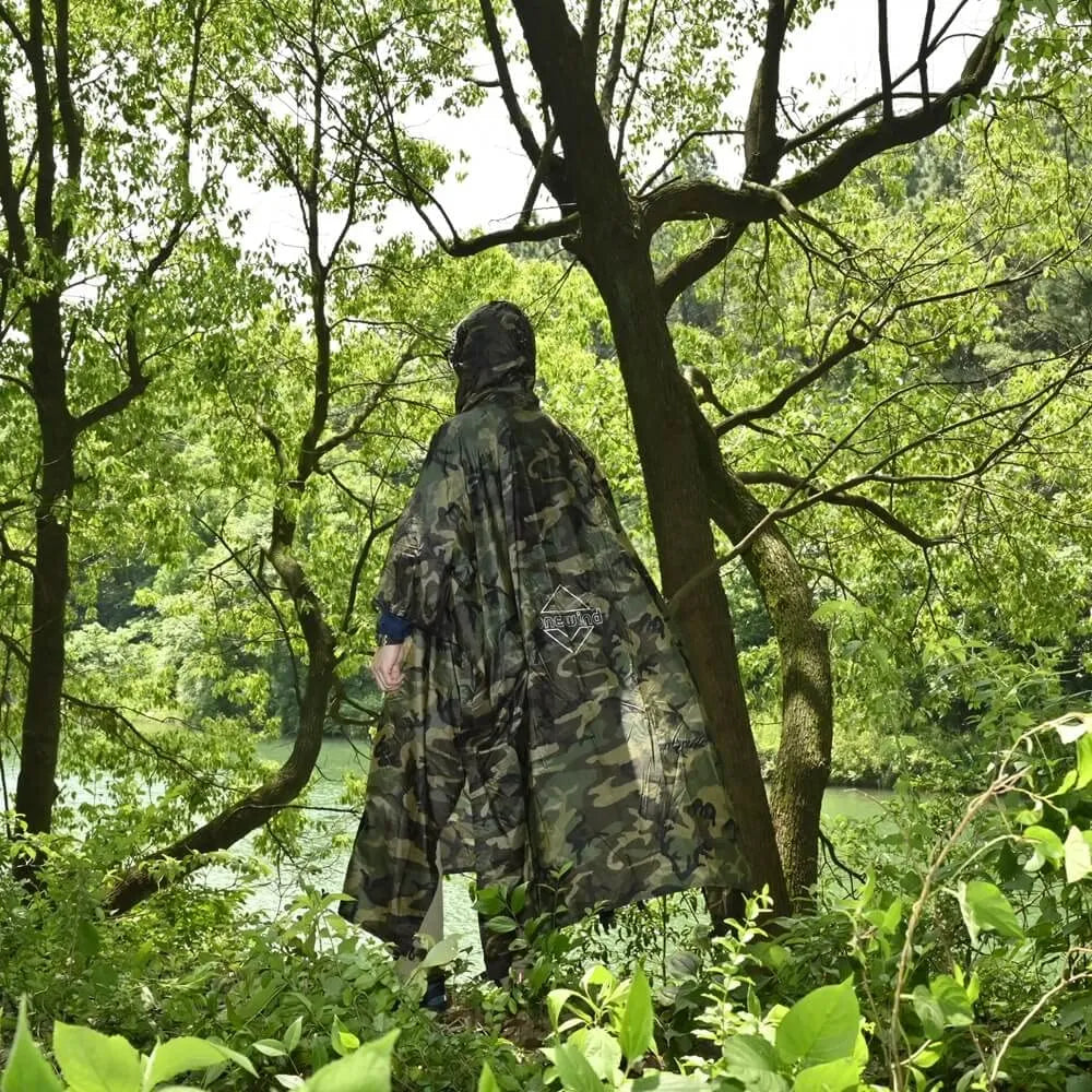Camo Regenponcho-Schutz