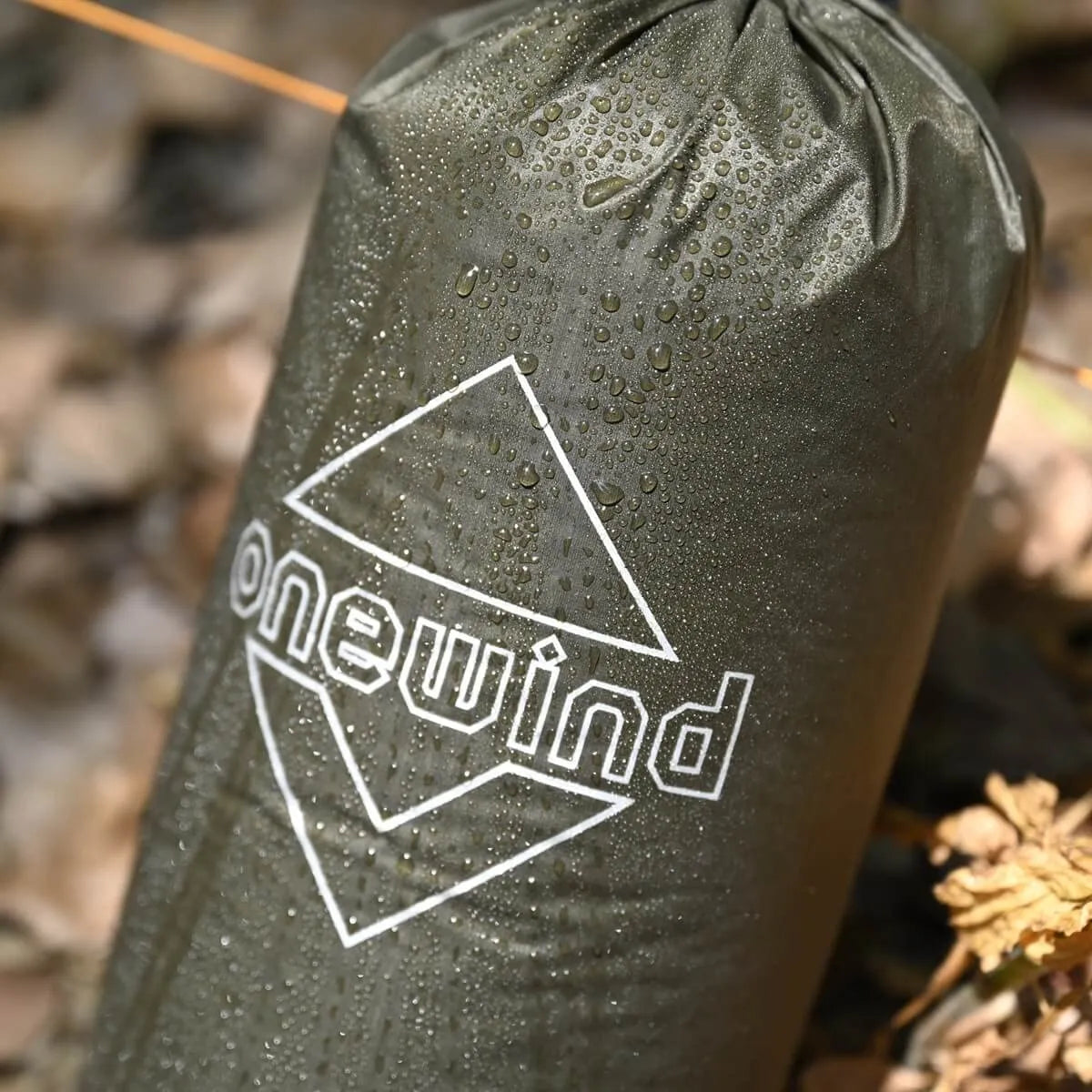 Camping-Sachensack und Hängematten-Ridgeline-Organizer