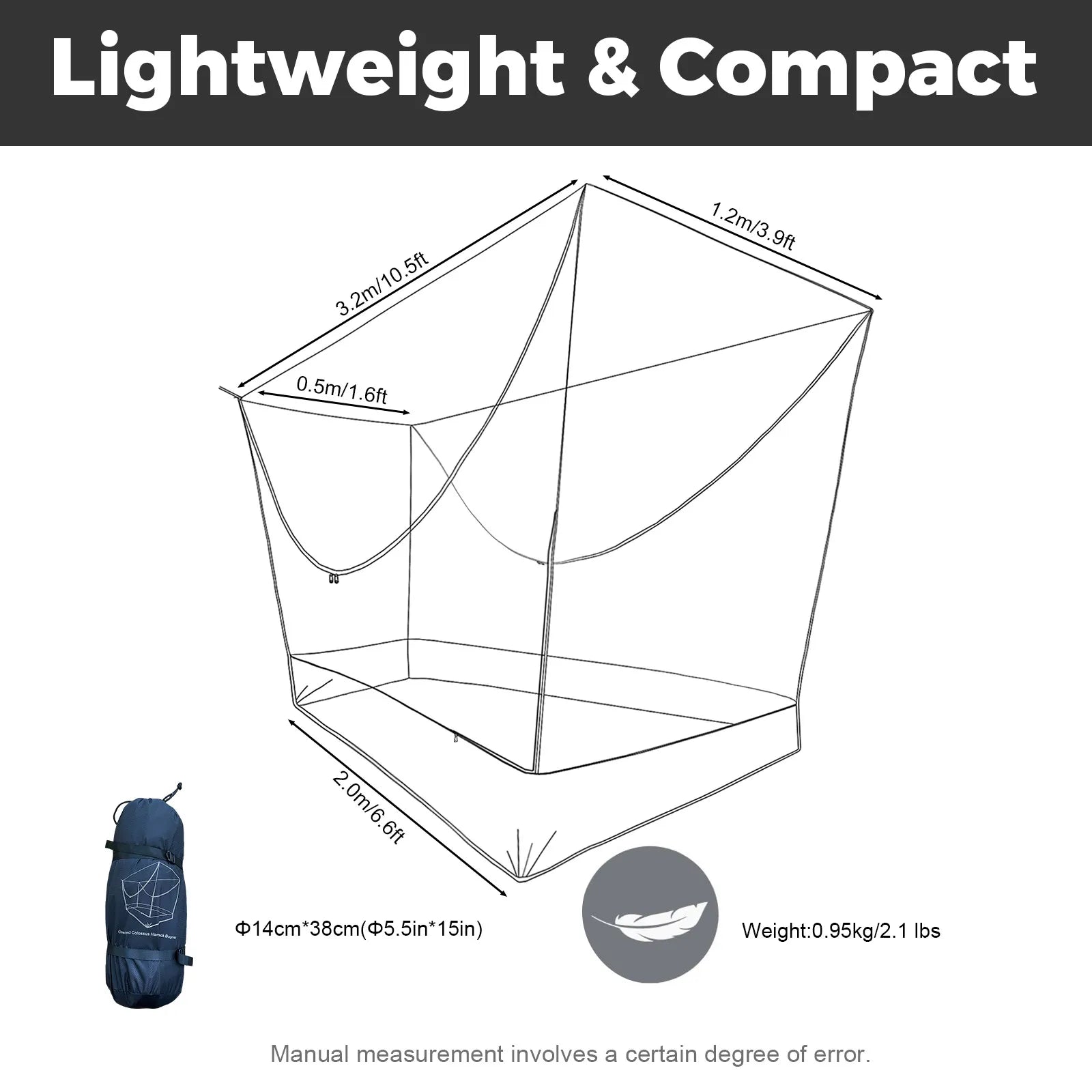 Colossus Hammock Sync Bugnet for 2 Hammocks
