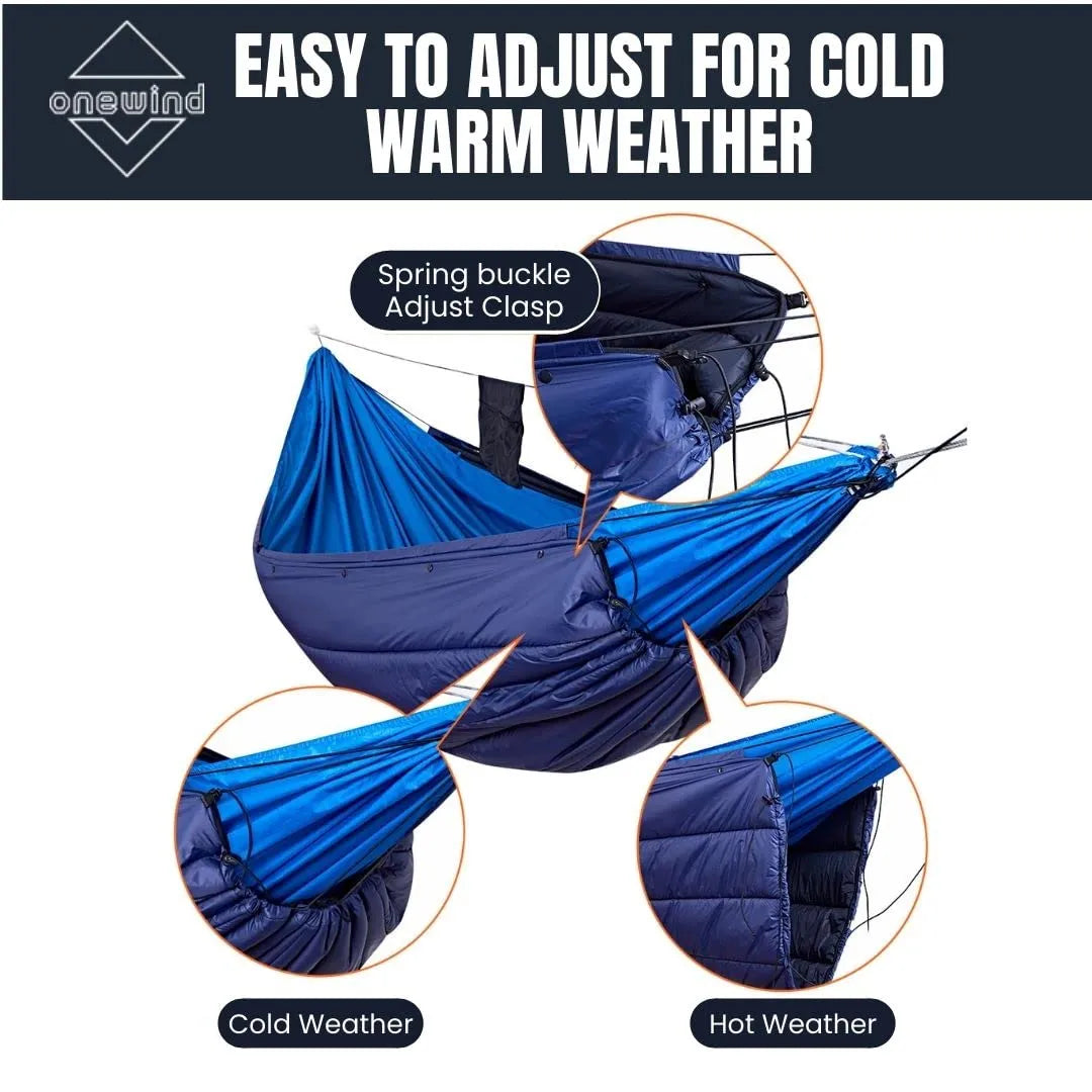Flare Hammock Underquilt Dark Blue