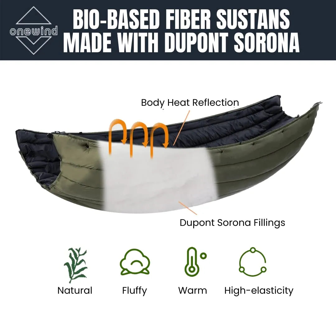 Flare Hammock Underquilt OD Green