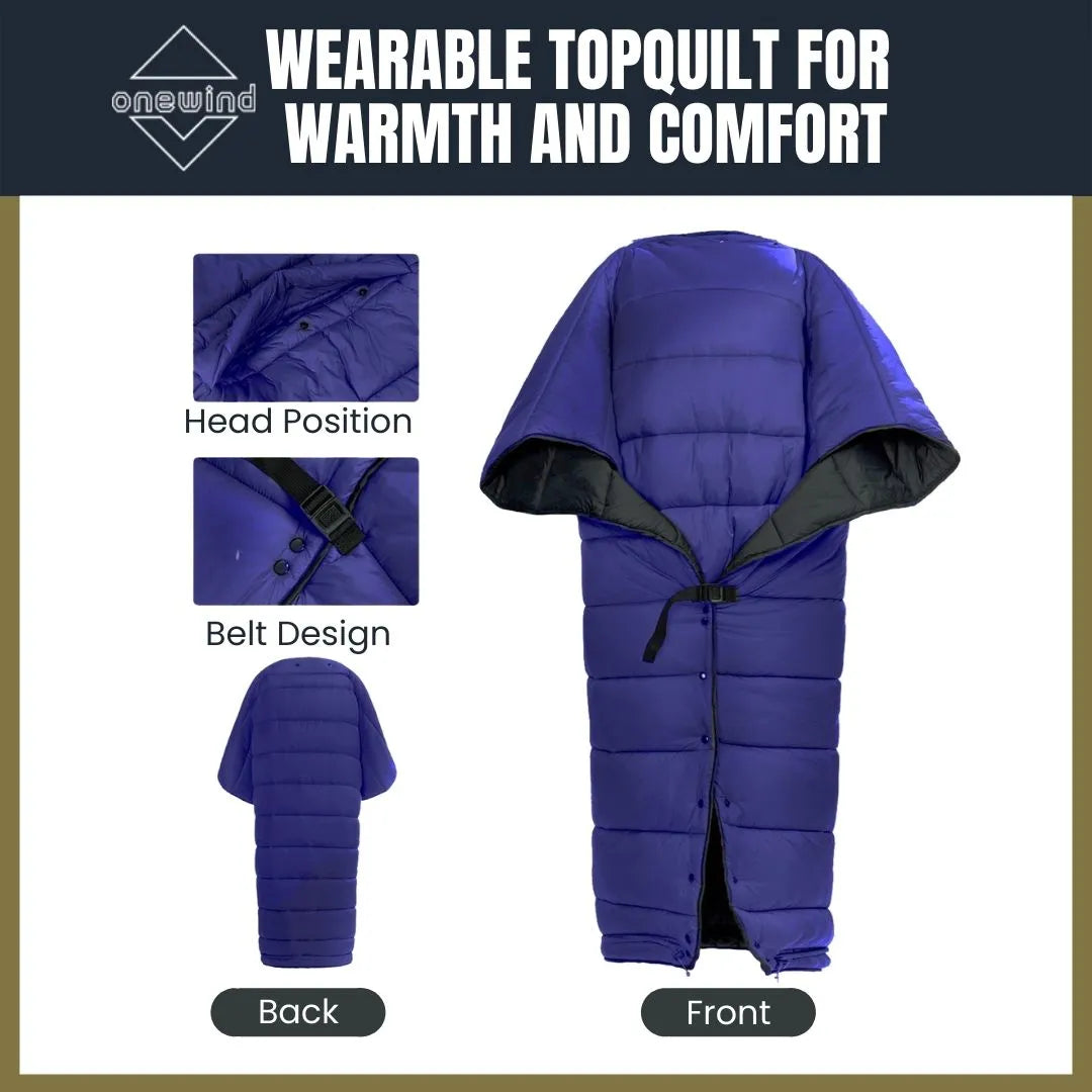 Hängematten-Topquilt-Poncho