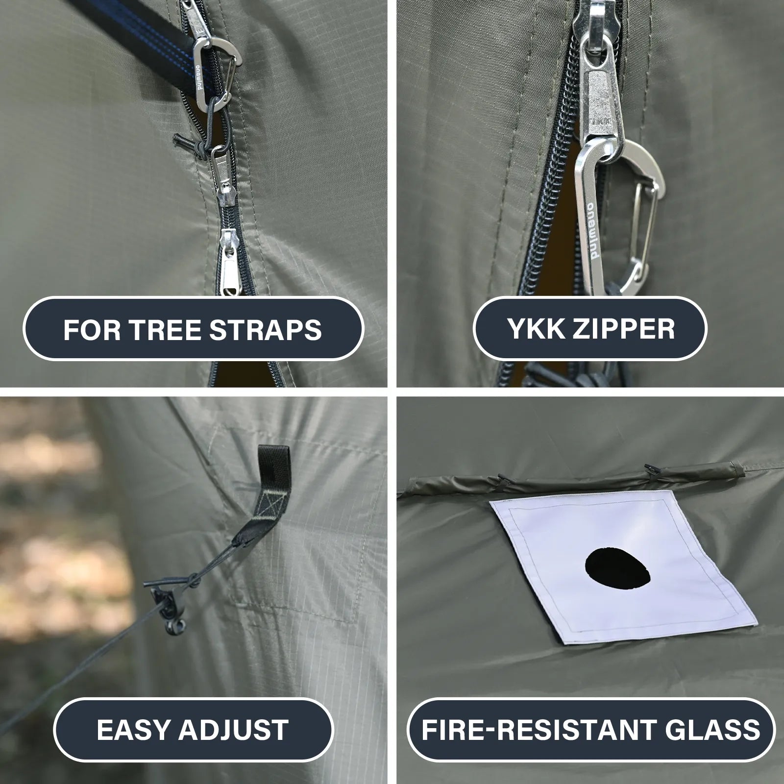 Penumbra Hot Tent Tarp for Hammock Camping