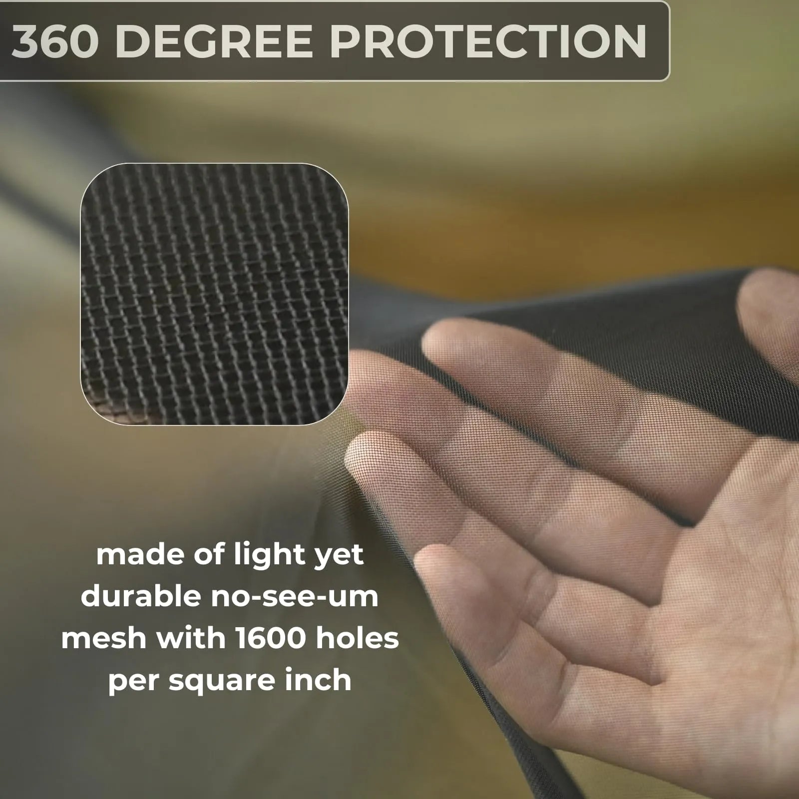 Camping Tarp Mosquito Net