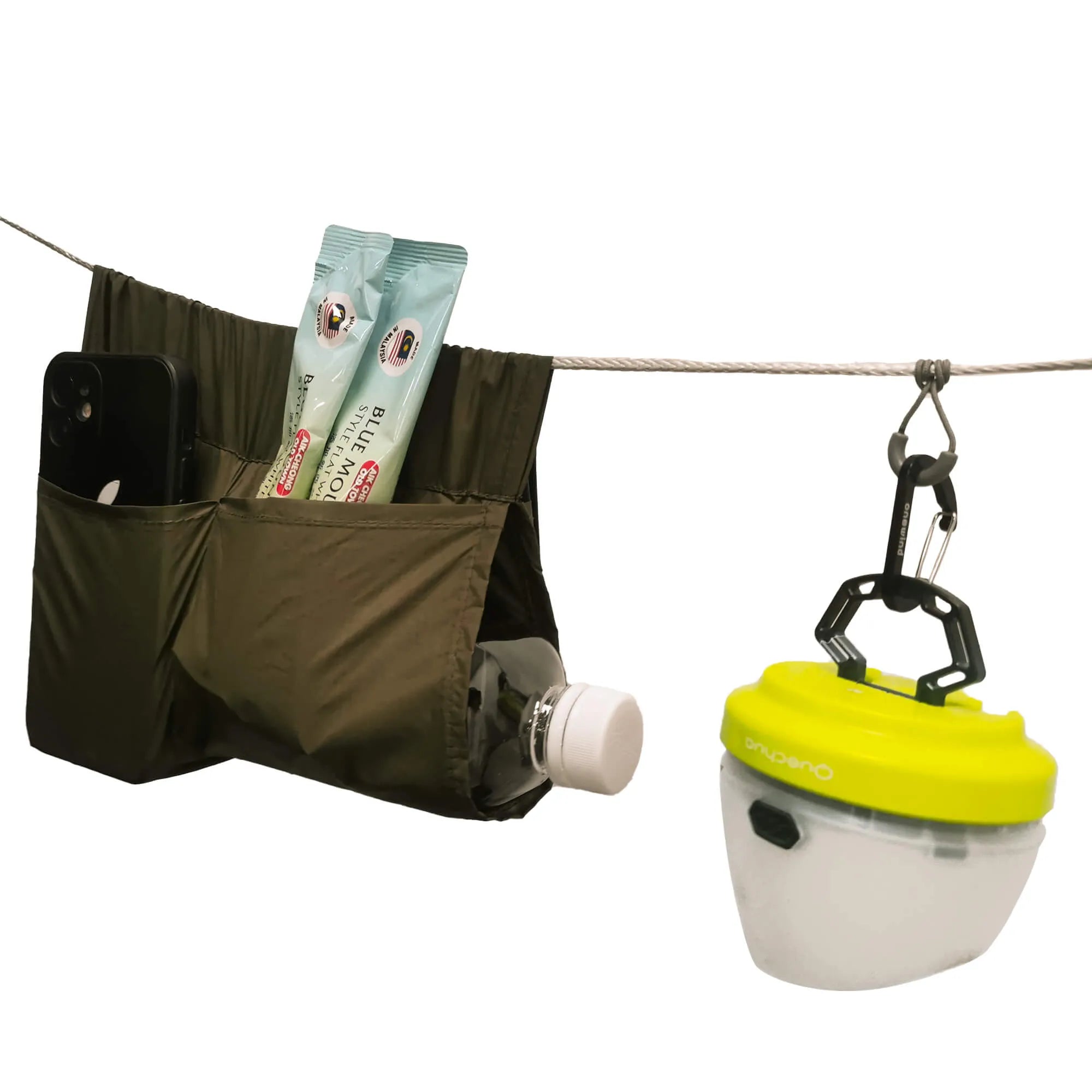 hängematte decathlon test Hängematten-Ridgeline-Organizer - Kompakter Camping-HängOrganizer