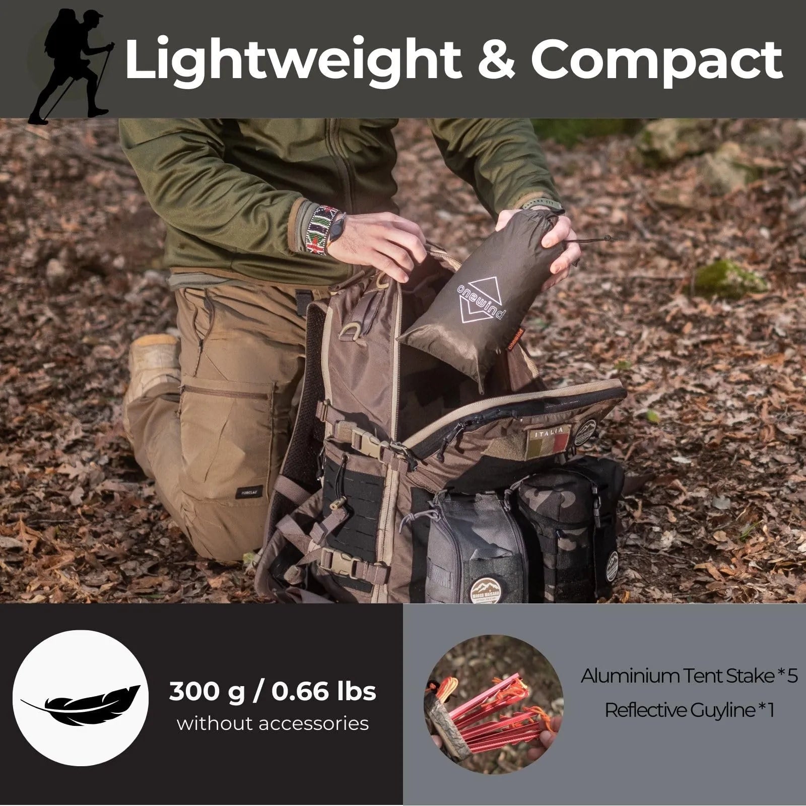Solitary Ultralight Cape Shelter