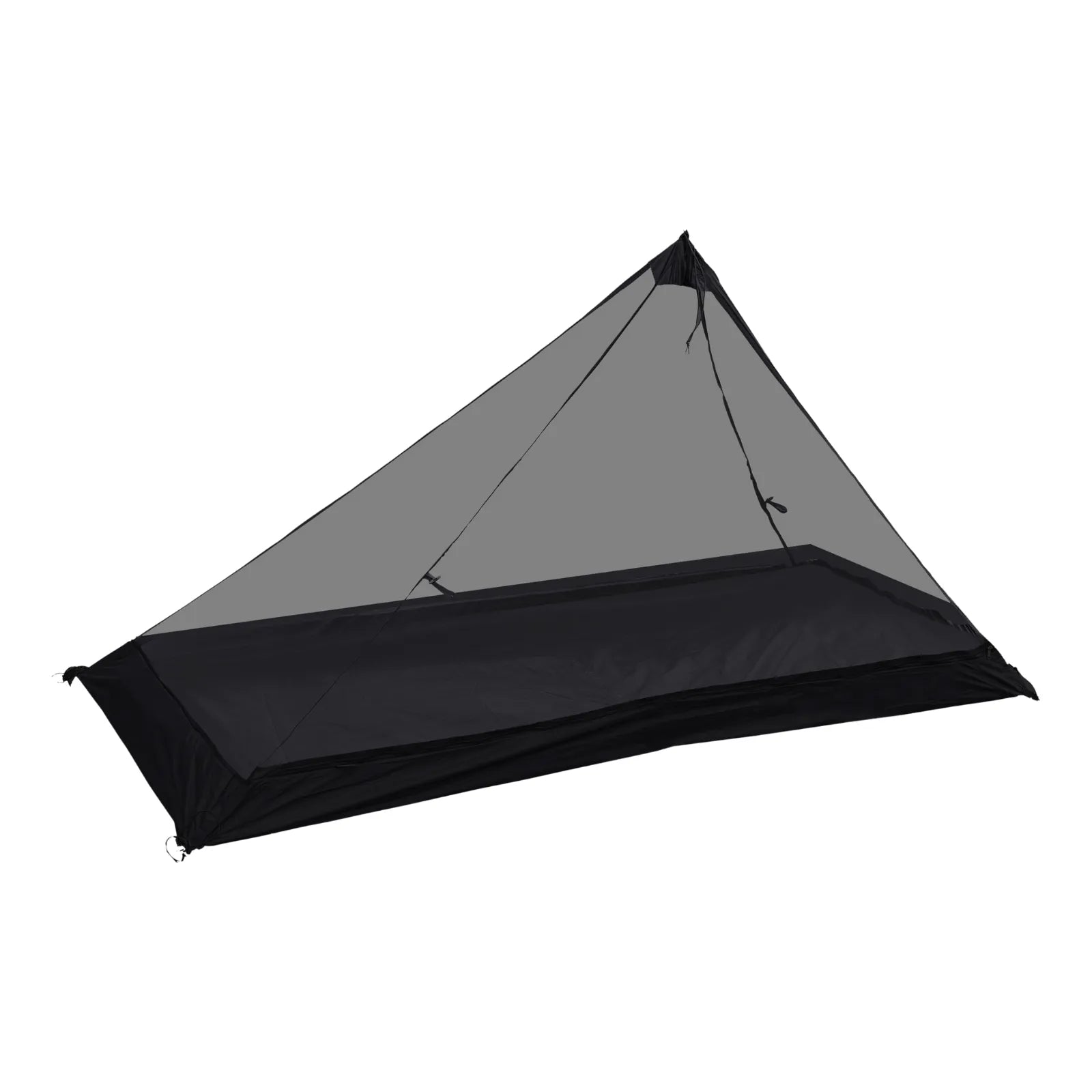 Einsame ultraleichte Innenzelt mit einem Dach