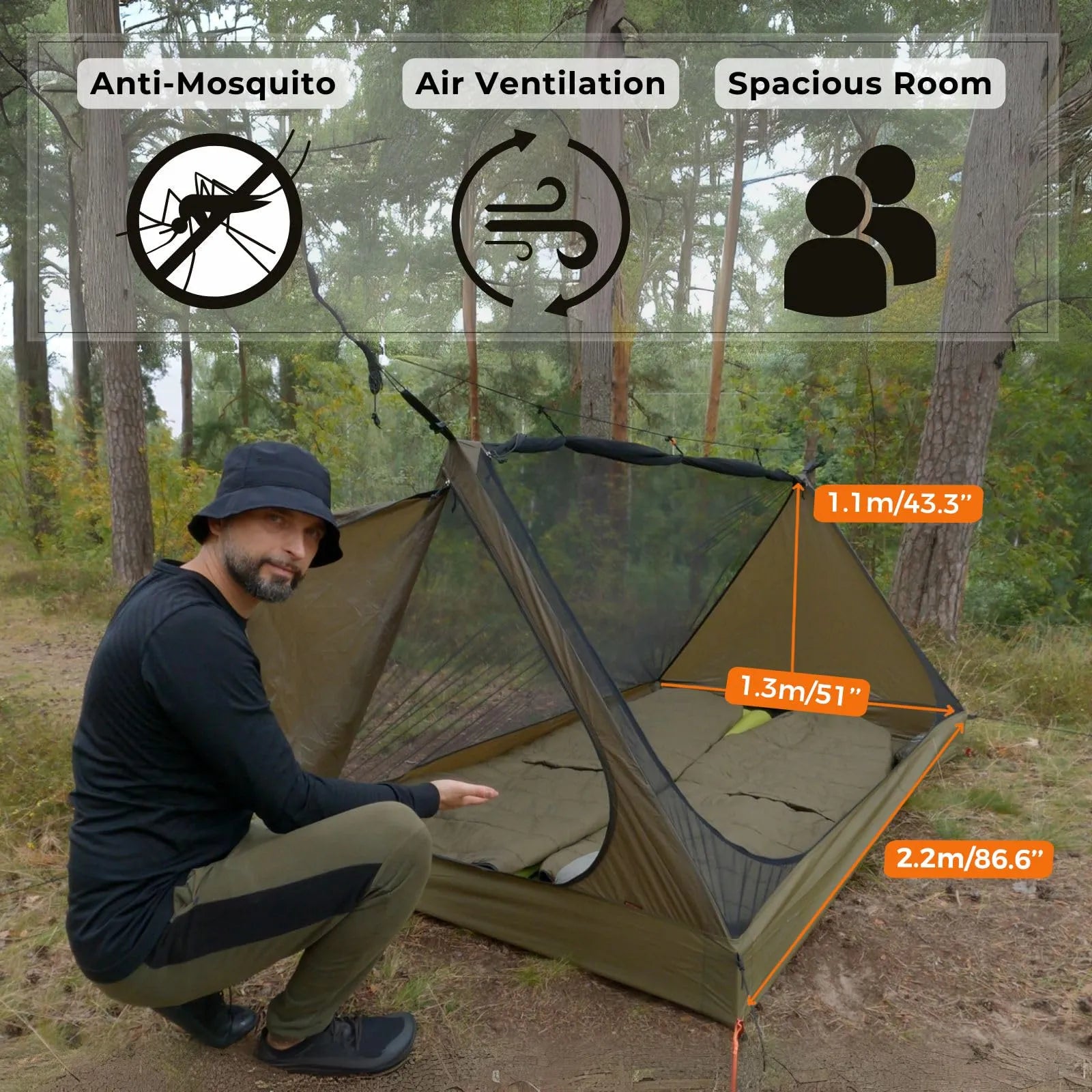 Tandem Ridge Shelter Tarp Innenzelt