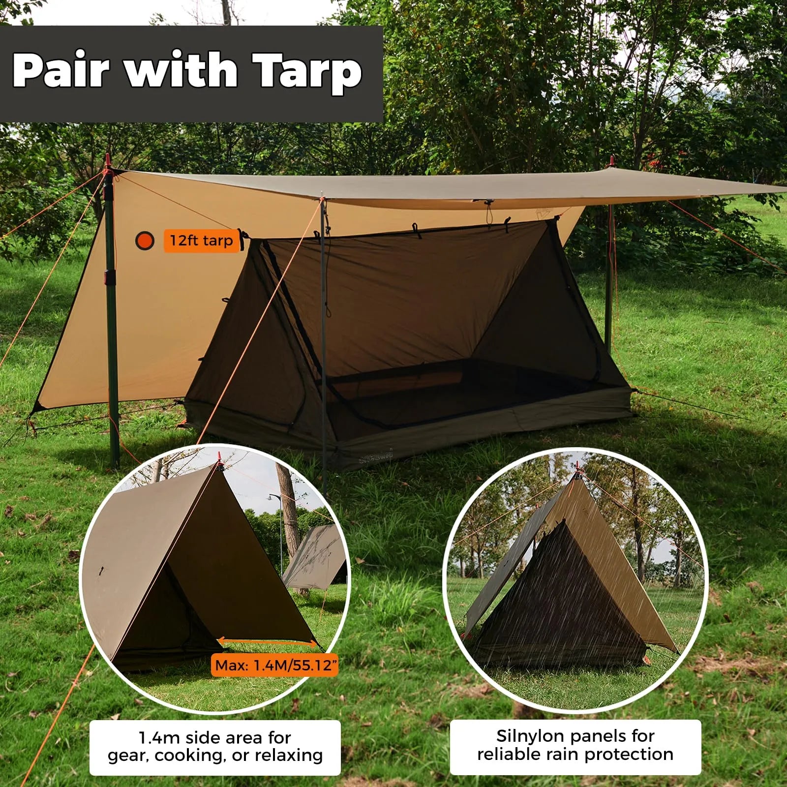 Tandem Ridge Shelter Tarp Innenzelt