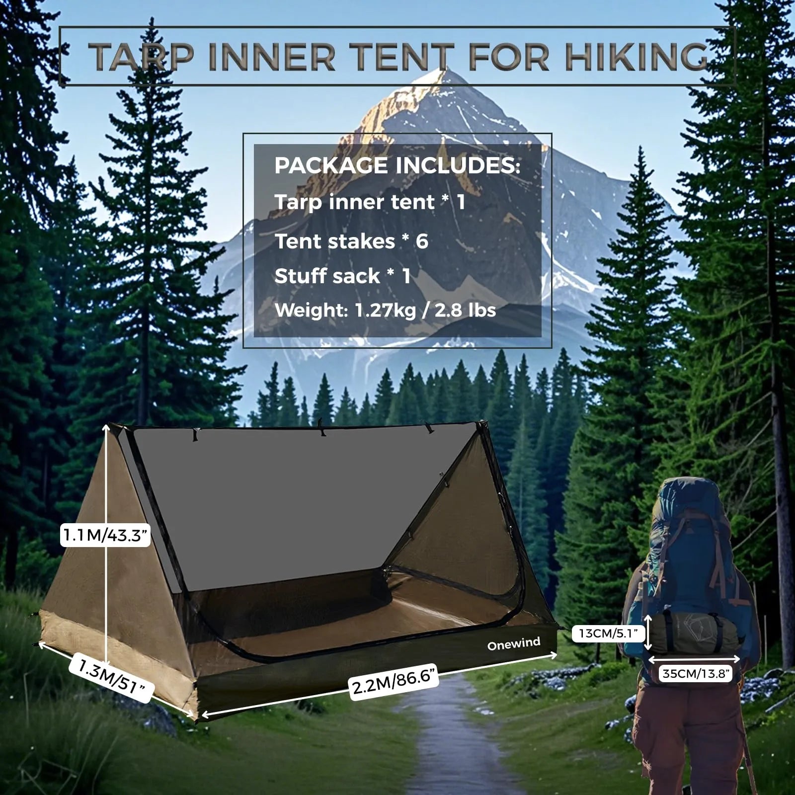 Tandem Ridge Shelter Tarp Innenzelt