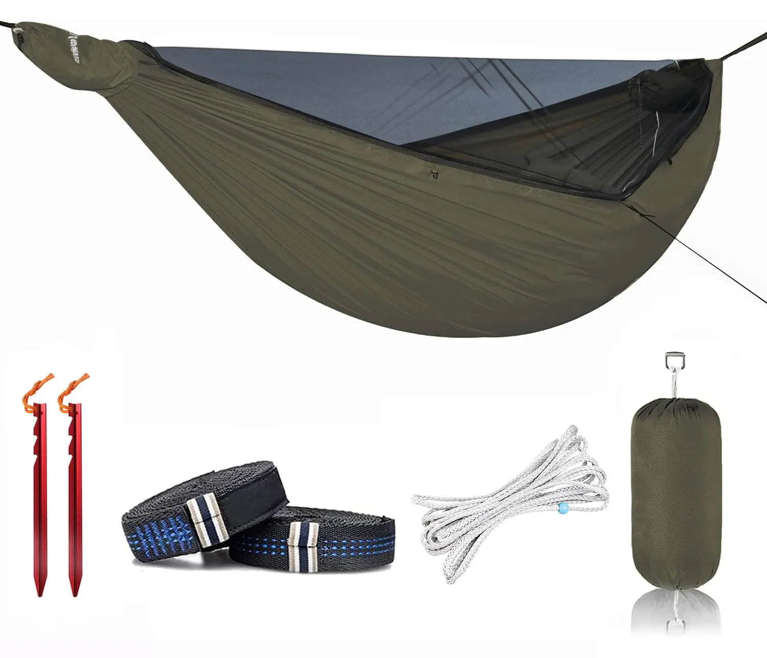Tempest 11' Zipper Camping Hammock