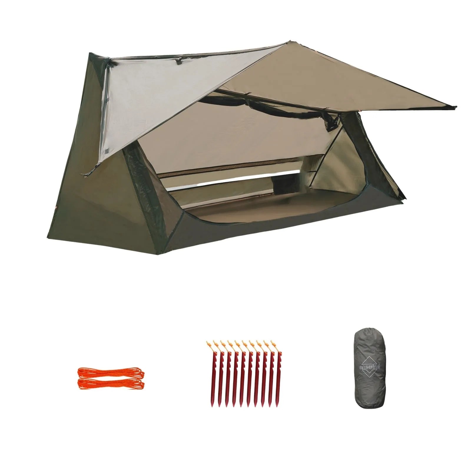 VGEBY 1 single camping tent, outdoor polyester waterproof tent for one person with carry bag for backpacking, picnic, hiking, fishing, outdoor use., Camouflage, Contemporary VGEBY 1 single camping tent, outdoor polyester waterproof tent for one person with carry bag for backpacking, picnic, hiking, fishing, outdoor use., Camouflage, Contemporary