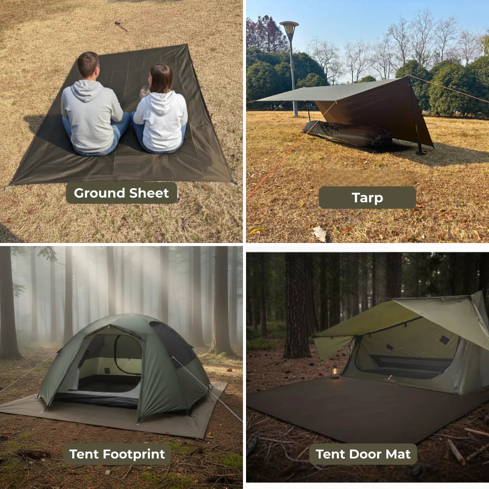 Waterproof Tent Footprint