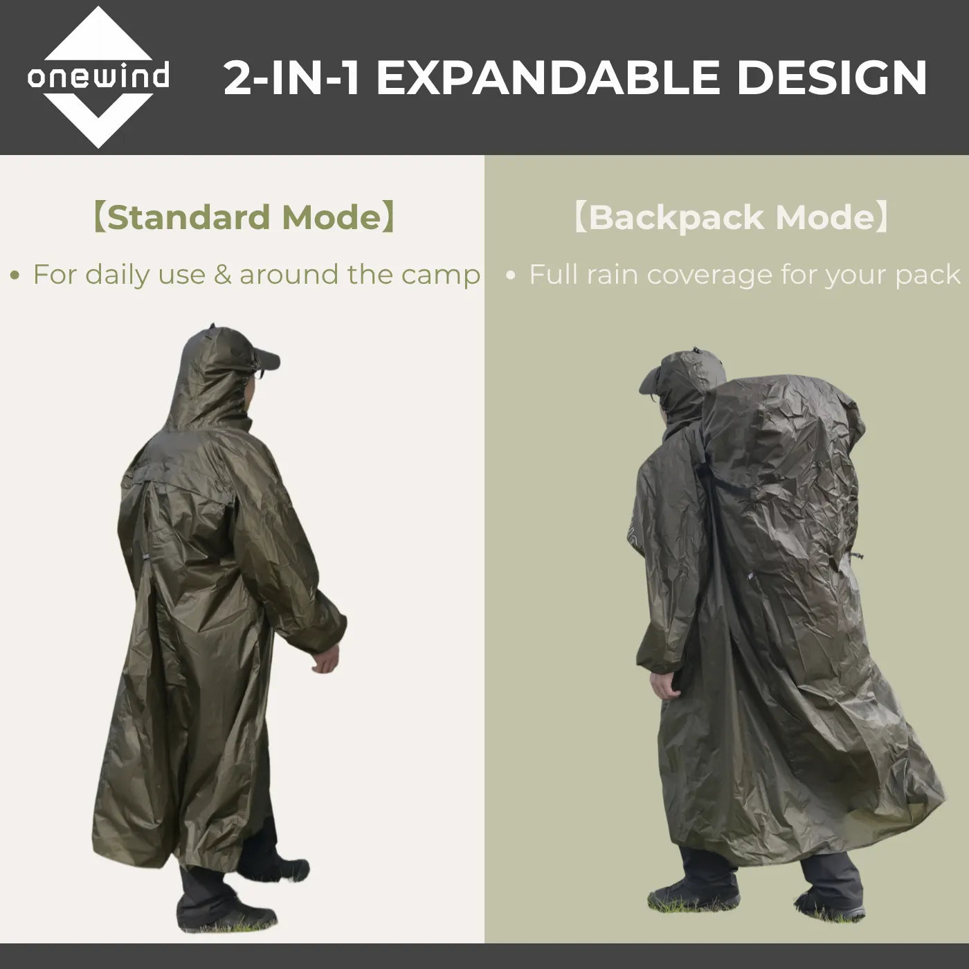 StormBacker UL Rain Cloak (Pre-Order – Ships in 15 Days)