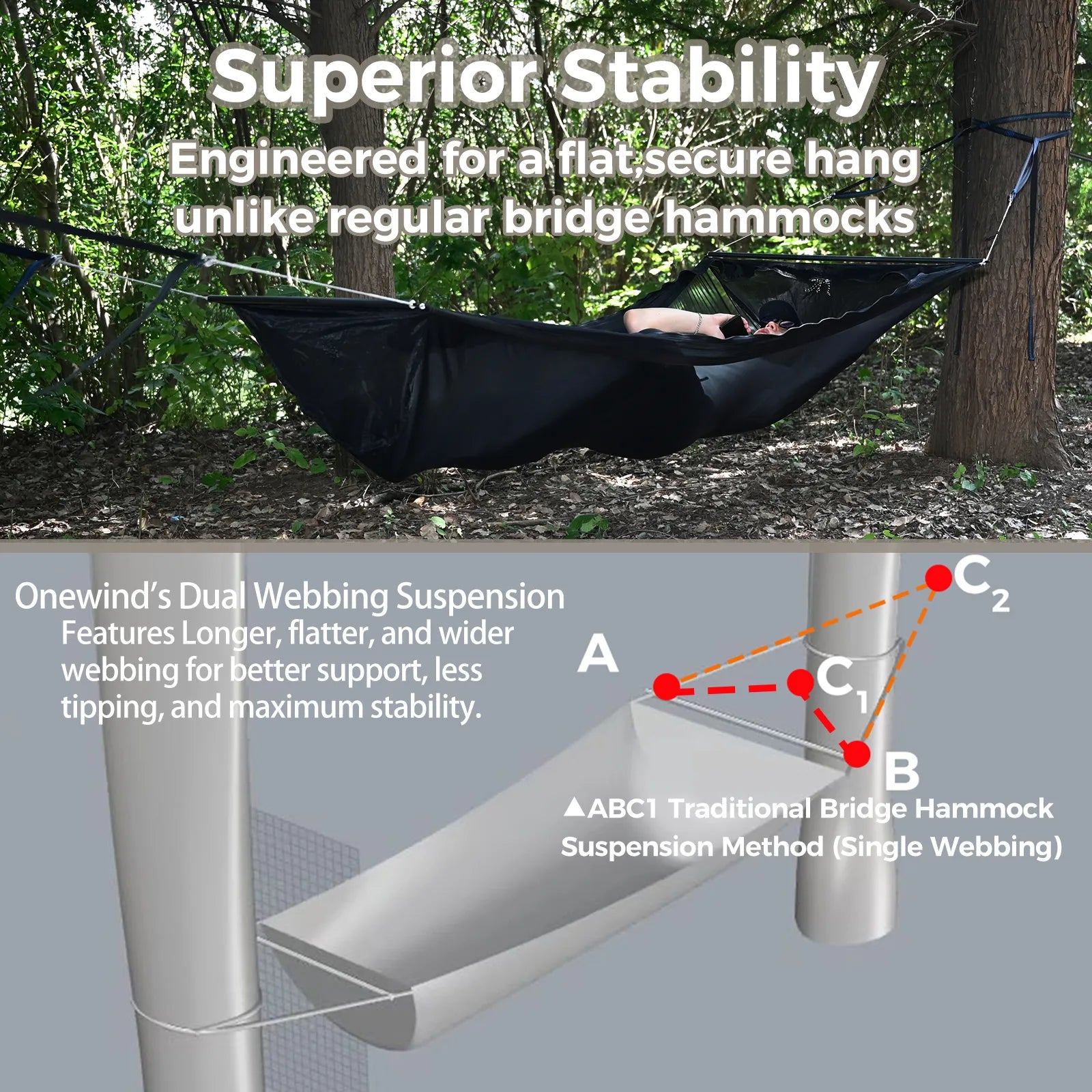 Crystal Bridge Hammock