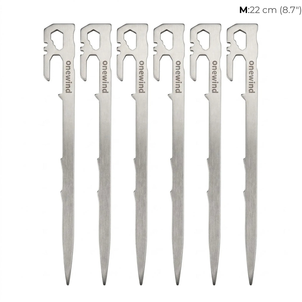 ProSteel Ultralight Tent Stake-6 pcs