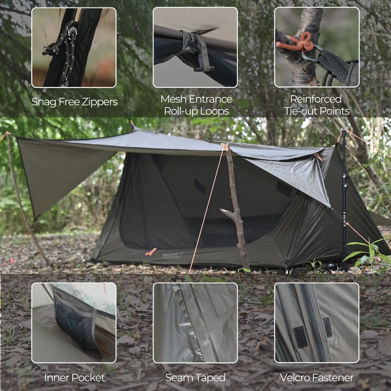 Update Ultralight SoloVent Bivy Tent