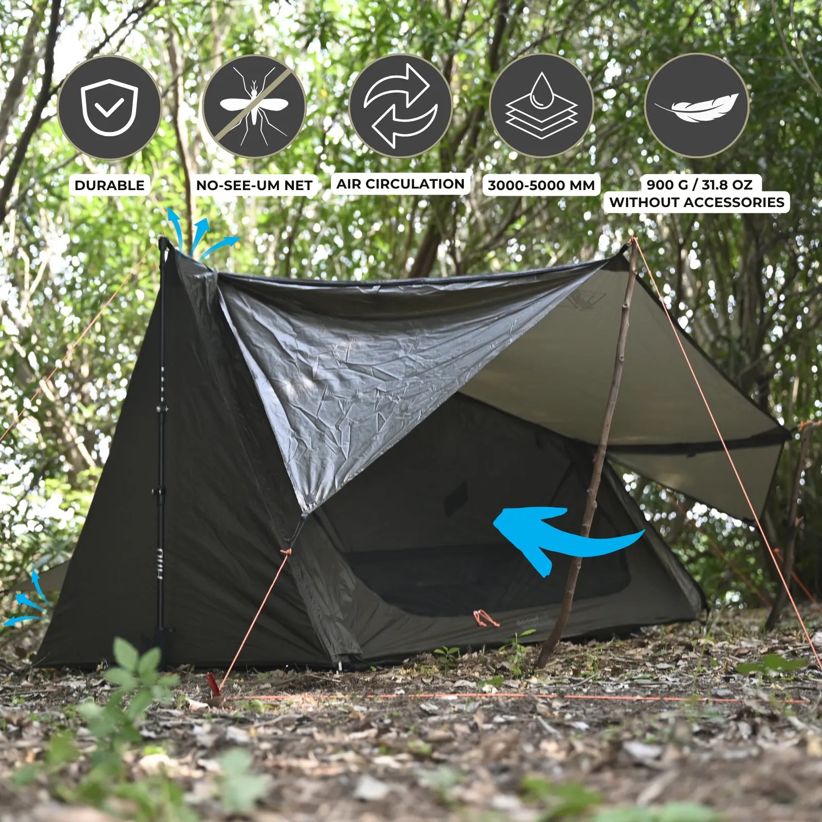 Update Ultralight SoloVent Bivy Tent