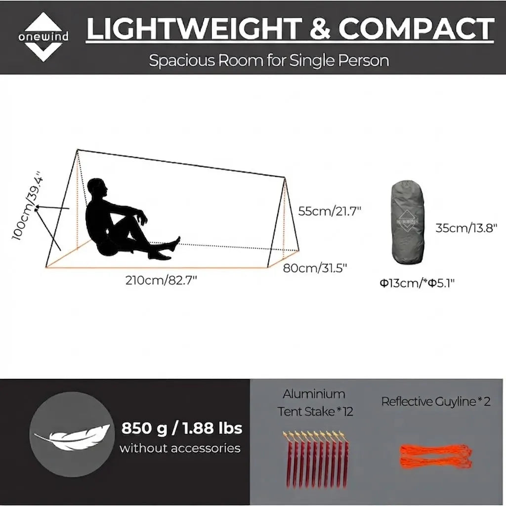 Update Ultralight SoloVent Bivy Tent