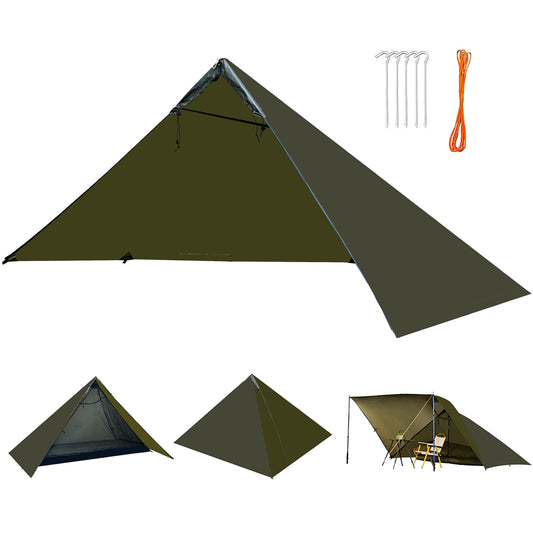Solitary Ultralight Single-Topped Cape Shelter