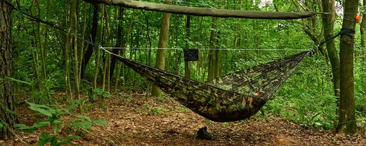 The perfect hammock for camouflage camping!