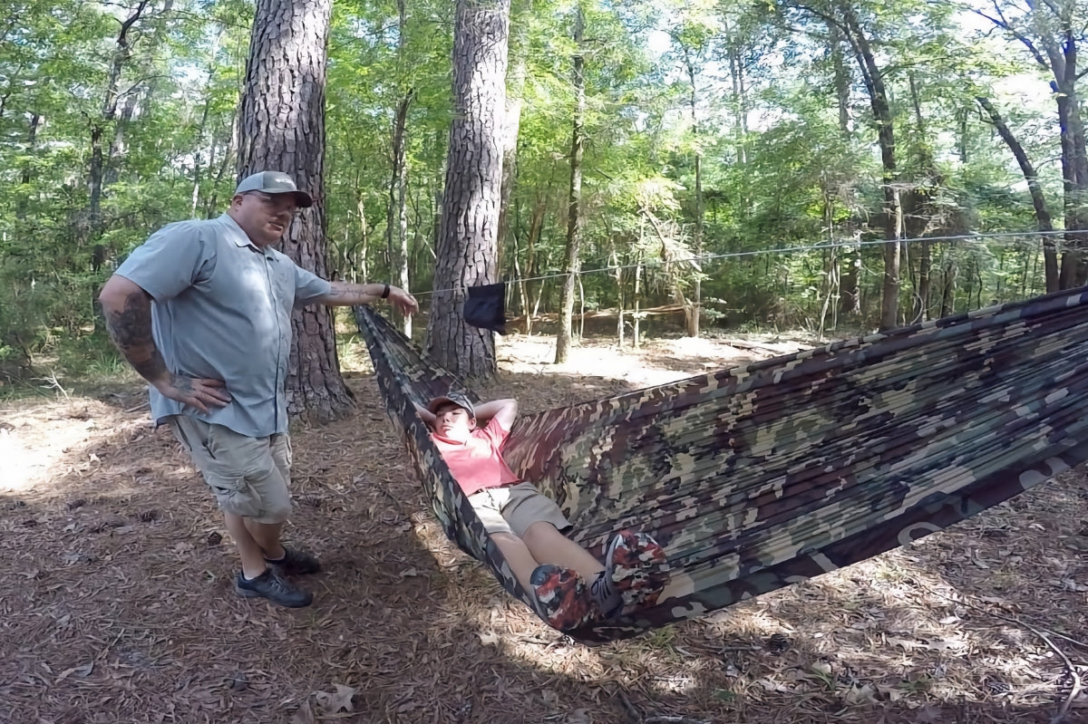 This Camouflage Ultralight Camping Hammock Is The Ideal Addition To Any Travel Gear