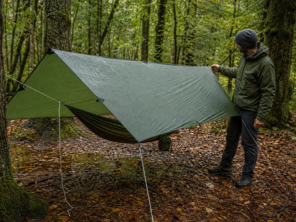 backpacking hammock rain tarp ProFly elastic rope*2 Apex Camping Shelter 2.0