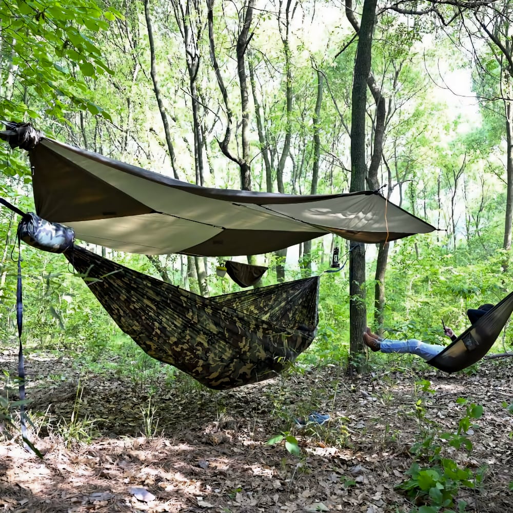 Camo Camping Hammock for outdoors | Onewind Outdoors