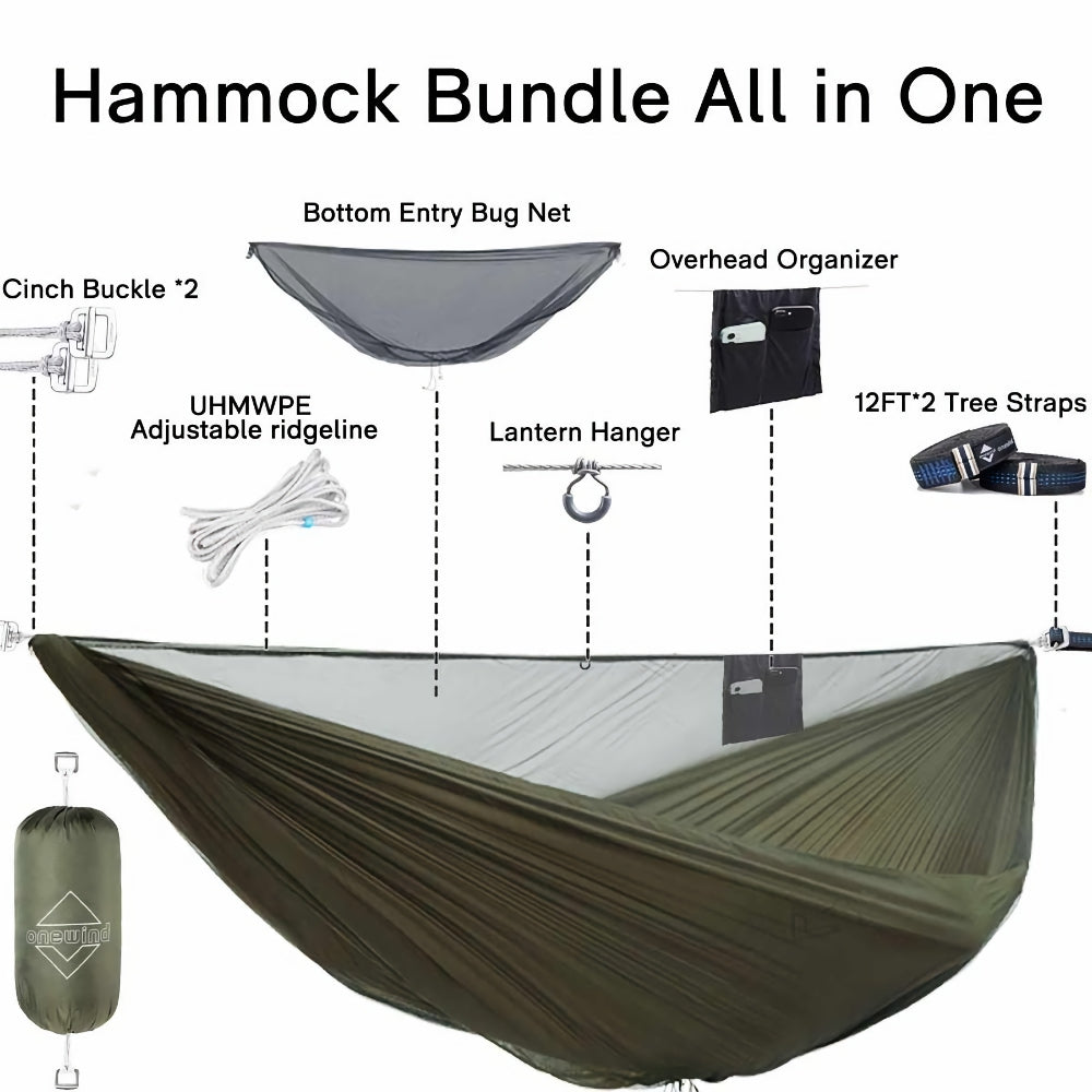 Ridgeline Organizer for camping hammock | Onewind outdoors