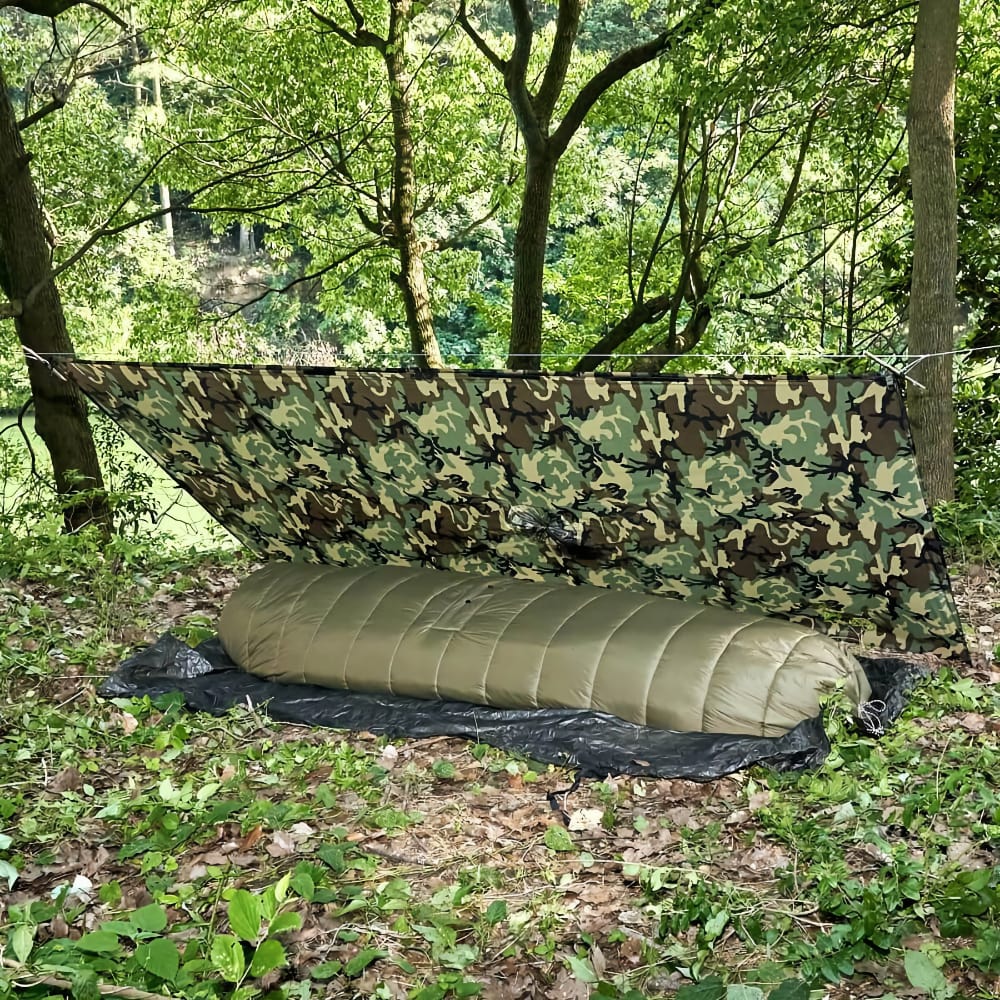 Survival Shelter with Poncho | Onewind Outdoors