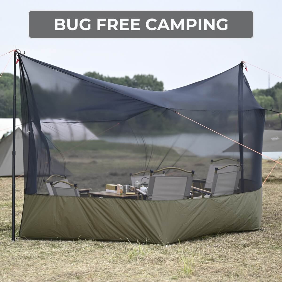 Camping Tarp Mosquito Net
