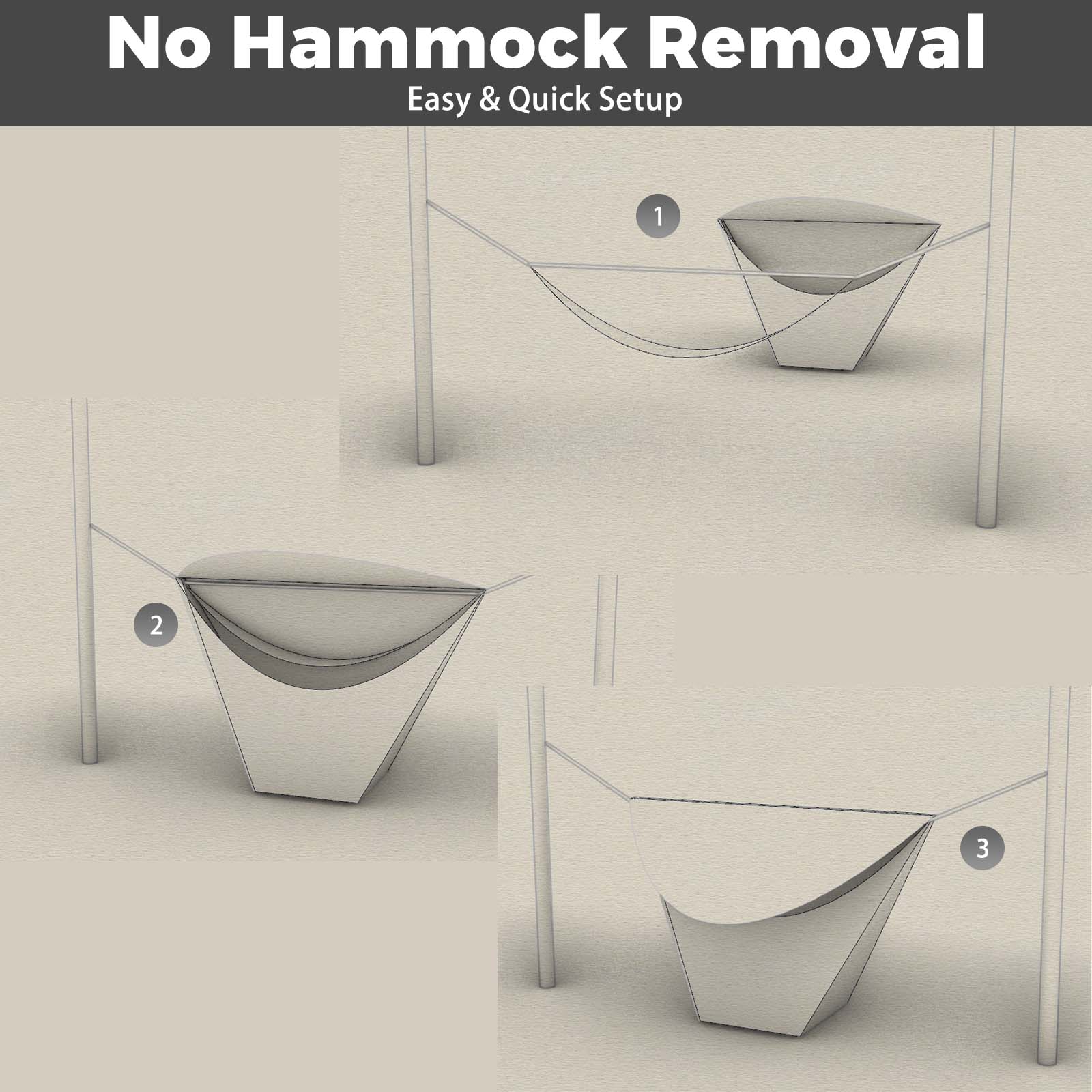 Hammock Cradle Bugnet - Ultimate Camping Insect Protection