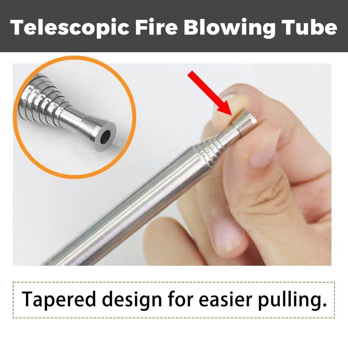 Fire Tube Stack Fire Blowing Tube for Camping Survival & Bushcraft – Onewind® Outdoors