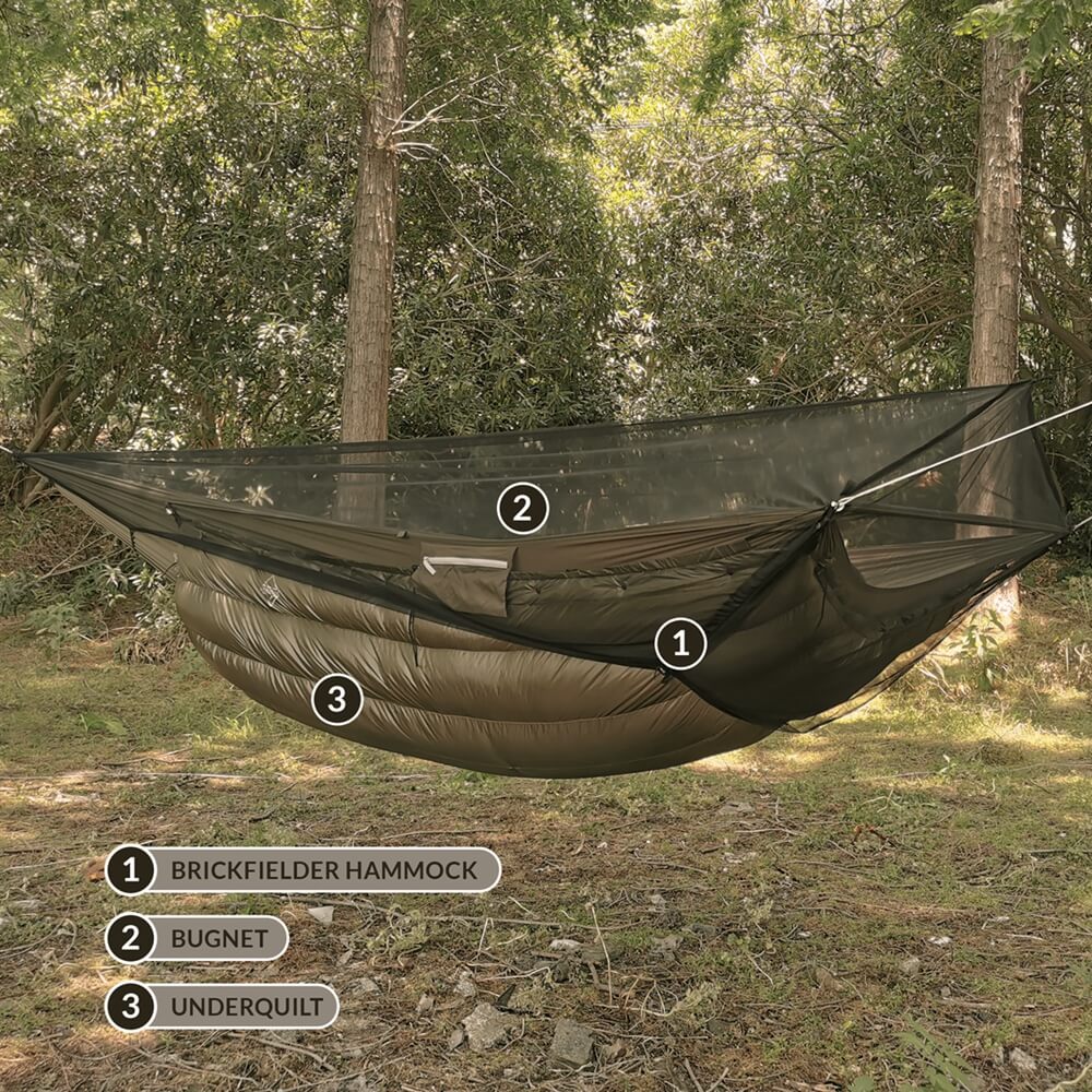 Bridge hammock with mosquito net |Onewind Outdoors