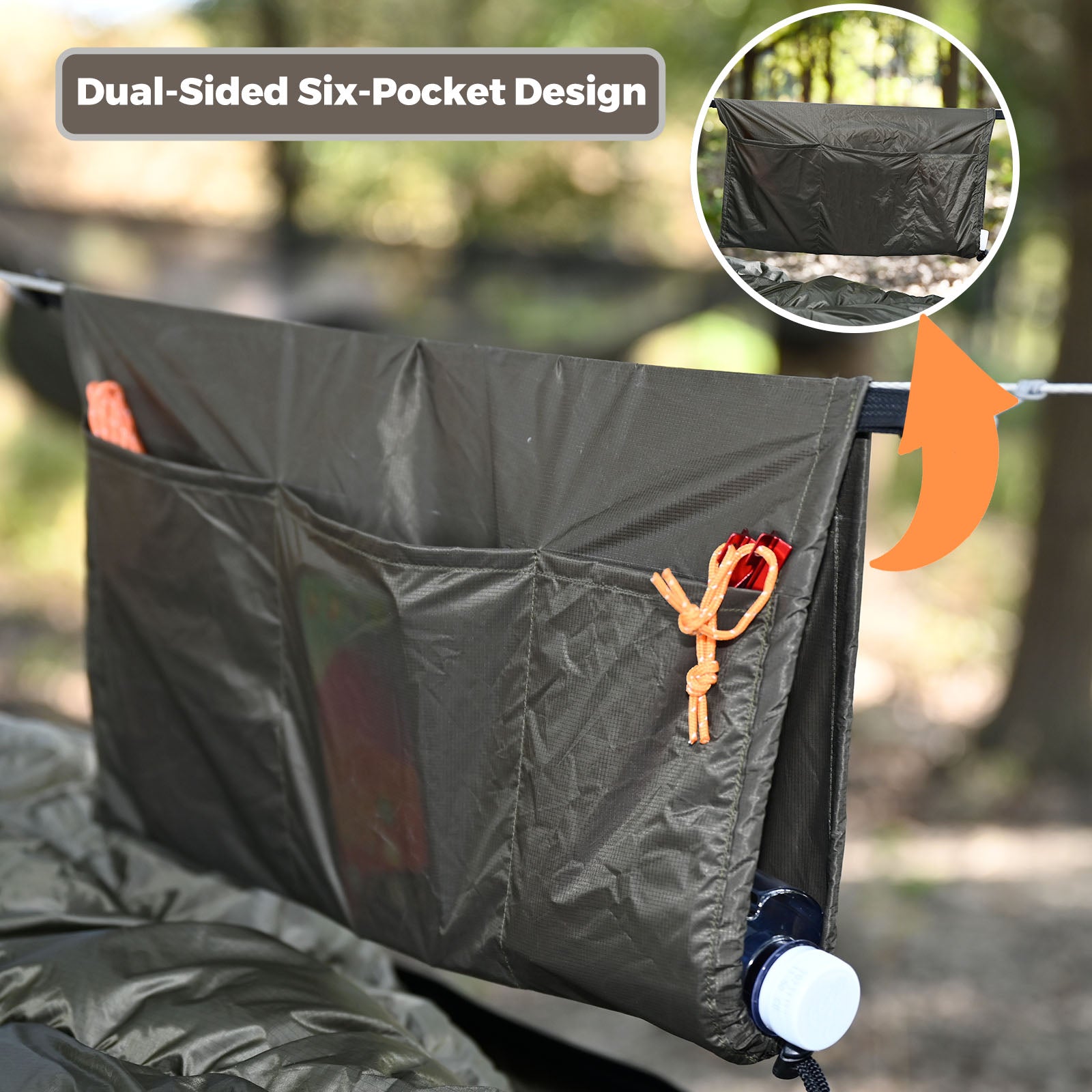 Hammock Camping  Ridgeline Organizer |Onewind Outdoors