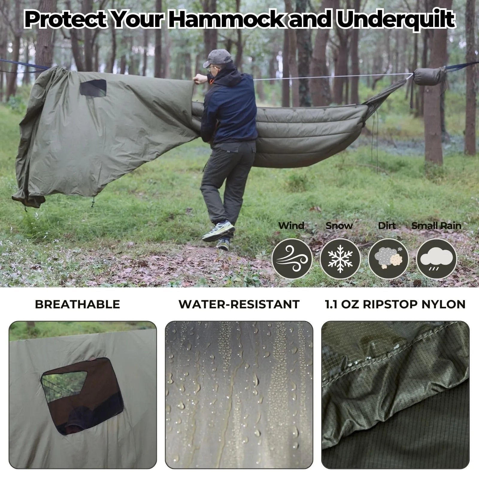 Hammock Winter Windsock Camo