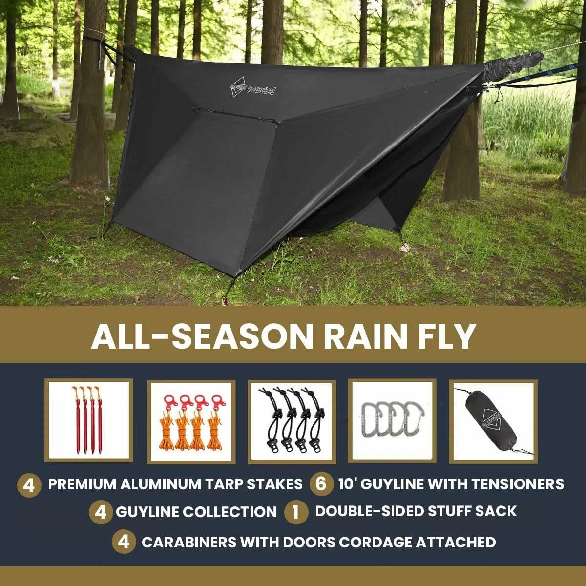 Nimbus Silnylon Hammock Tarp
