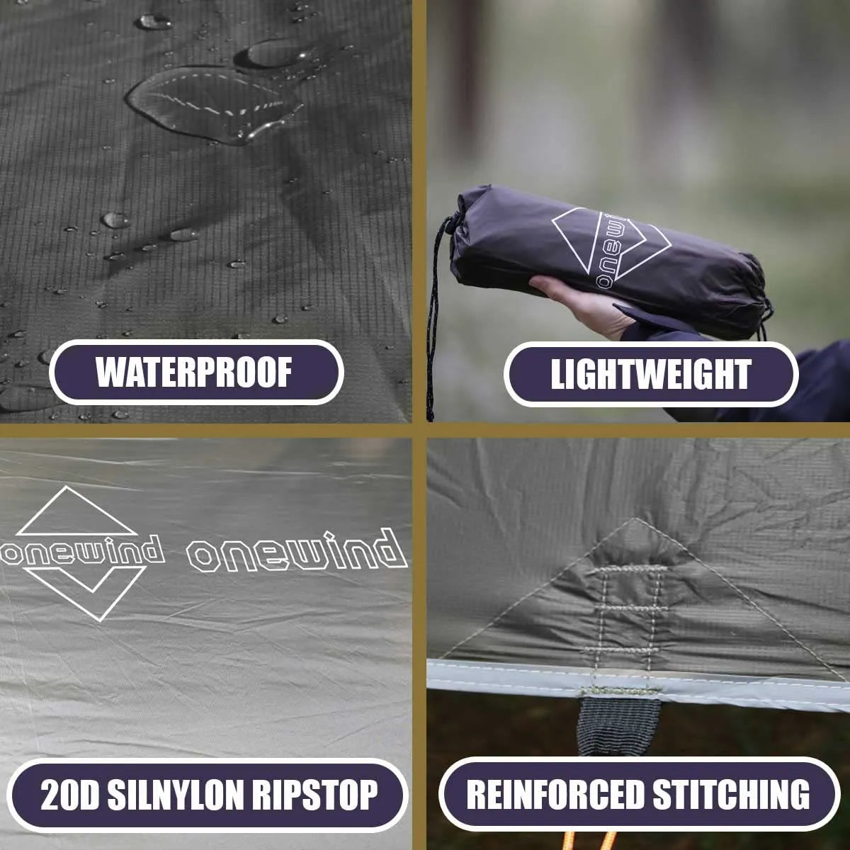 Nimbus Silnylon Hammock Tarp
